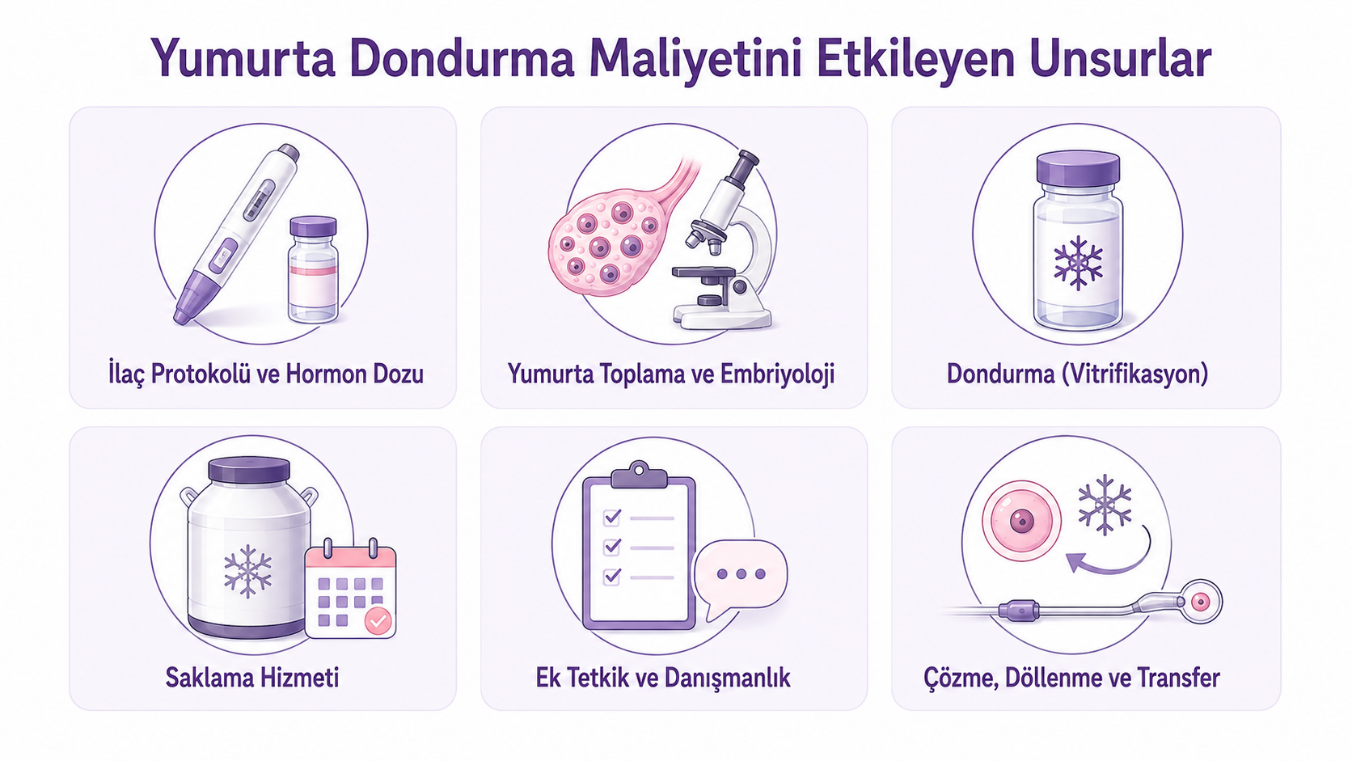Yumurta dondurma fiyatını etkileyen unsurlar